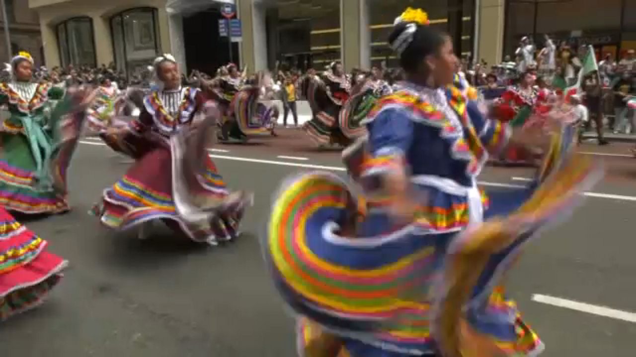 Celebran la edición 29 del Desfile de México